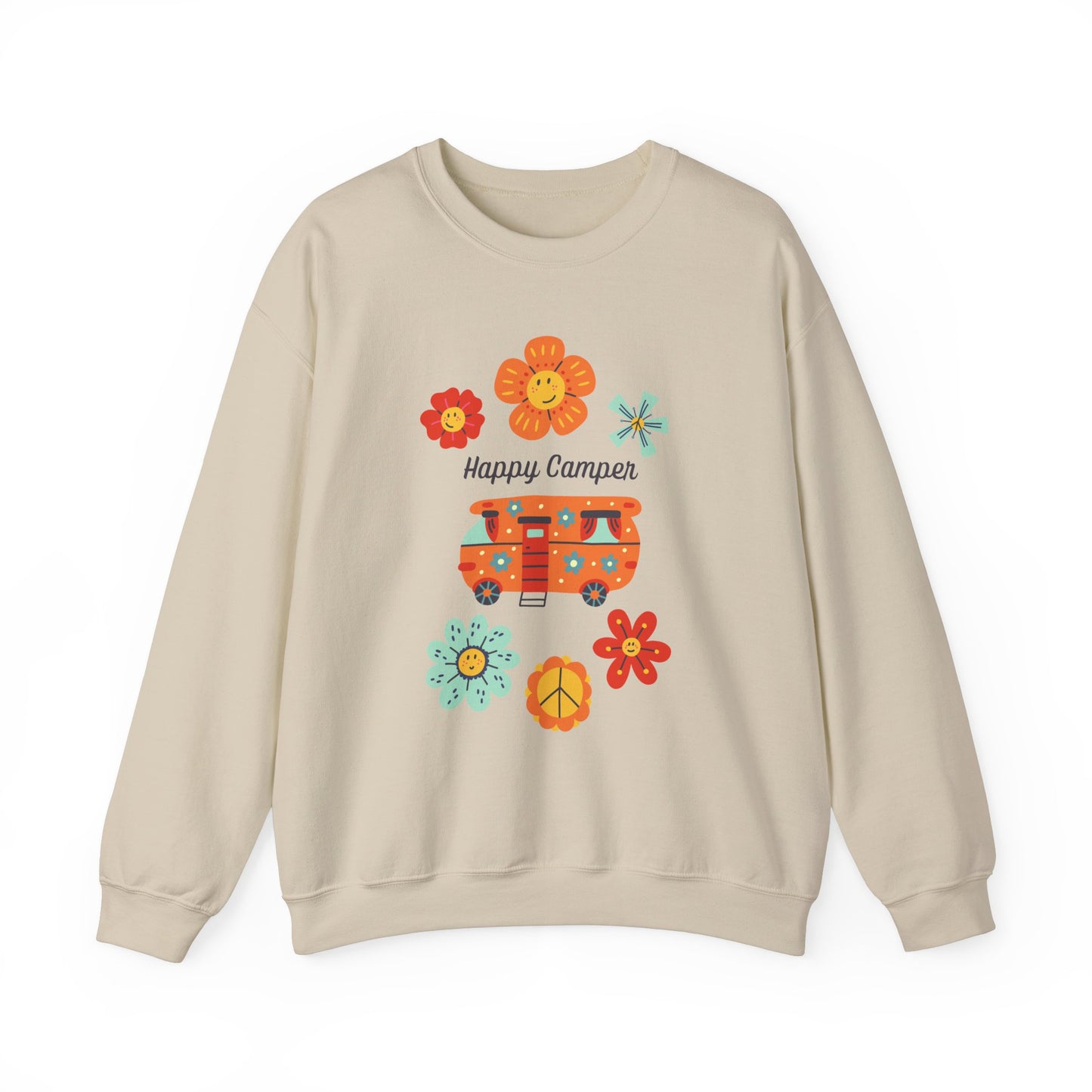 Happy Camper Crewneck Sweatshirt