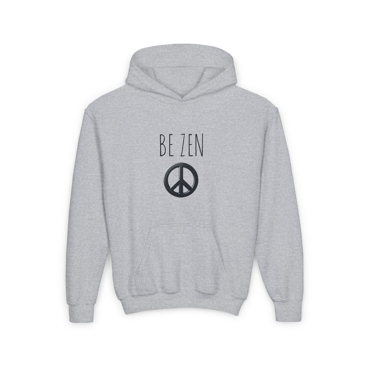 Be Zen Peace Hooded Sweatshirt