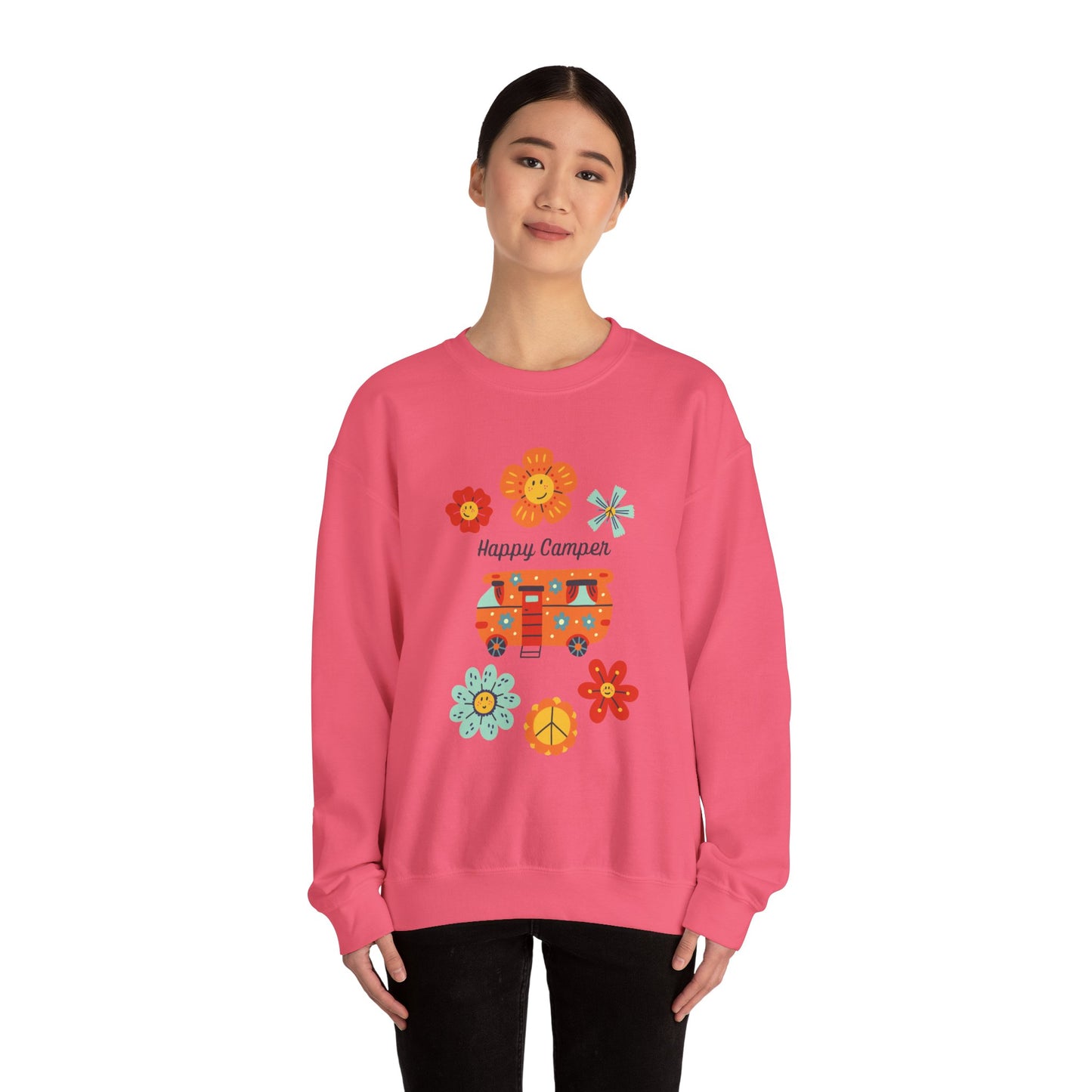 Happy Camper Crewneck Sweatshirt