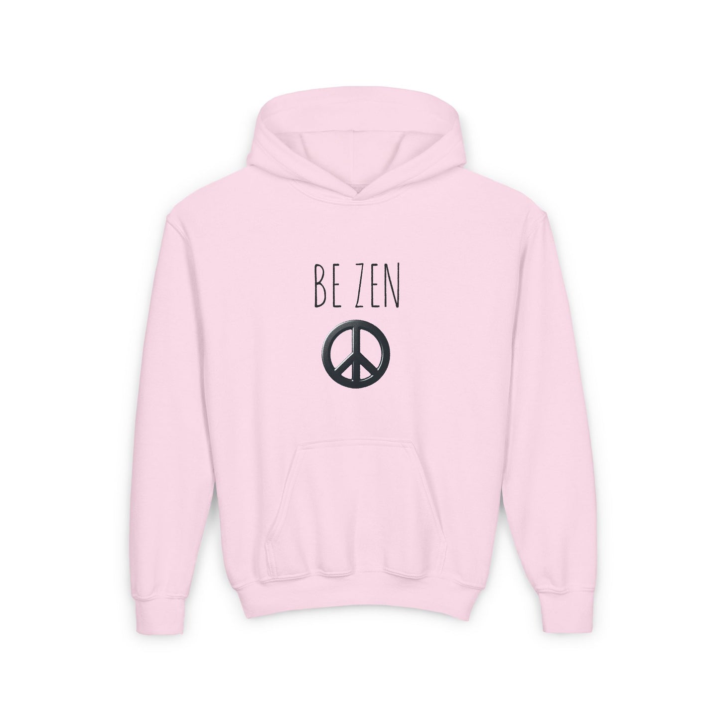 Be Zen Peace Hooded Sweatshirt