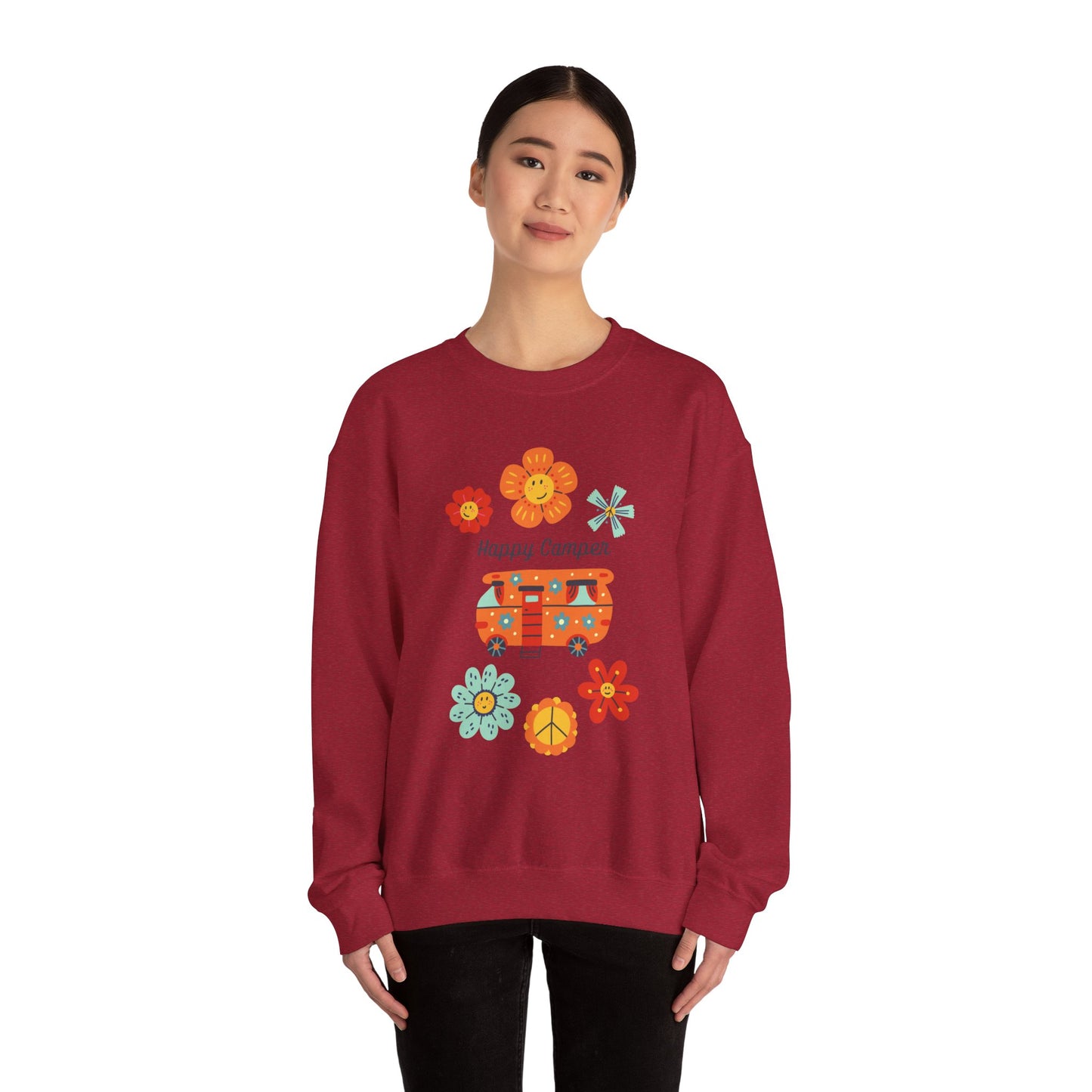 Happy Camper Crewneck Sweatshirt