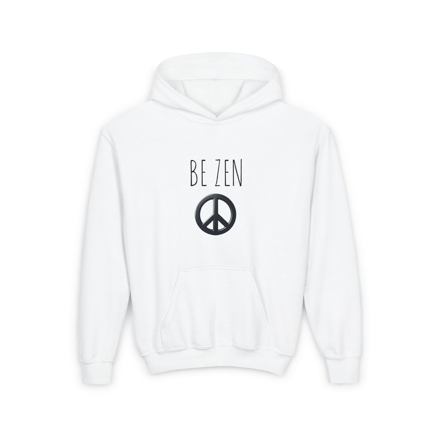 Be Zen Peace Hooded Sweatshirt