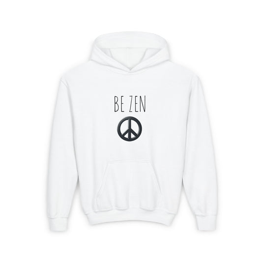 Be Zen Peace Hooded Sweatshirt