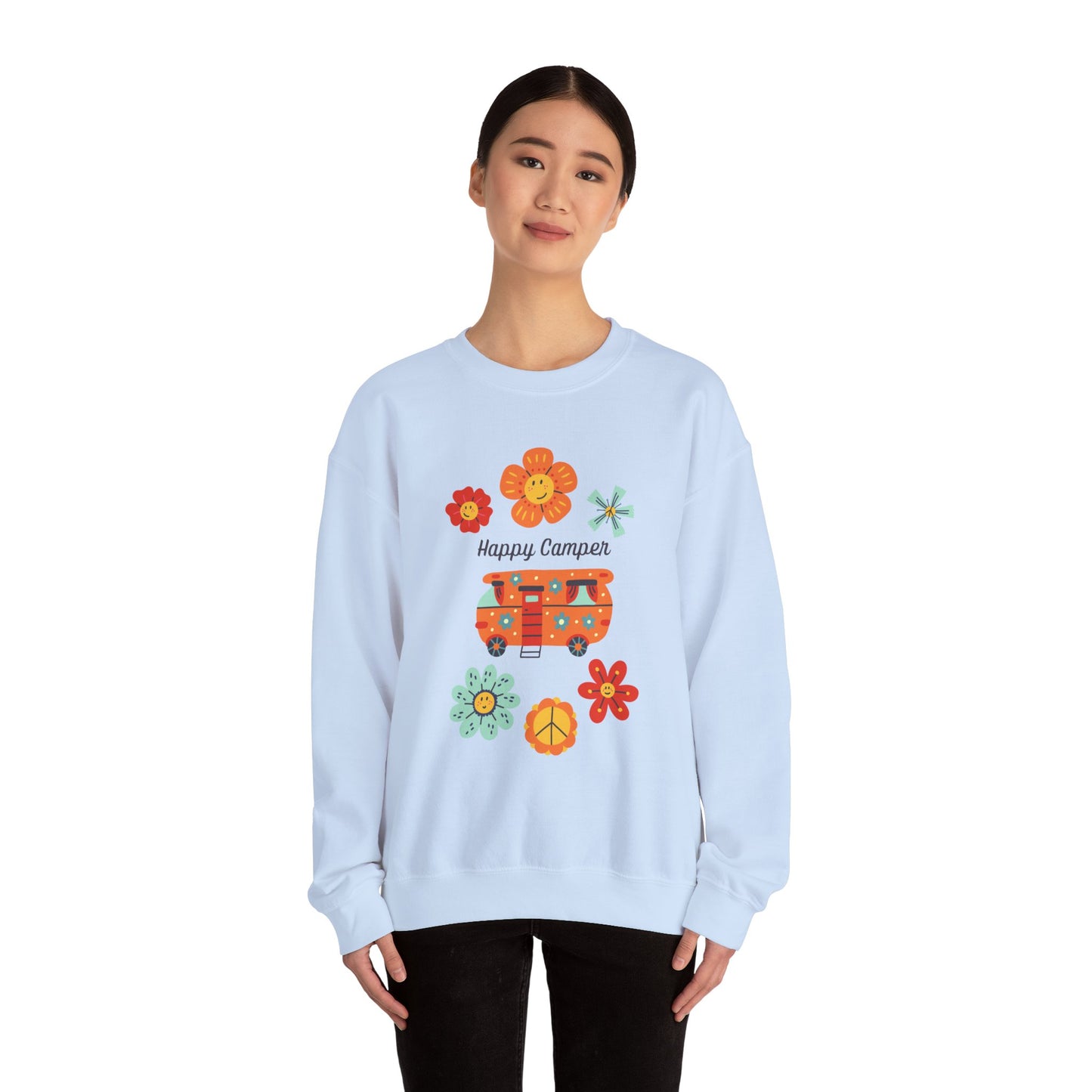 Happy Camper Crewneck Sweatshirt