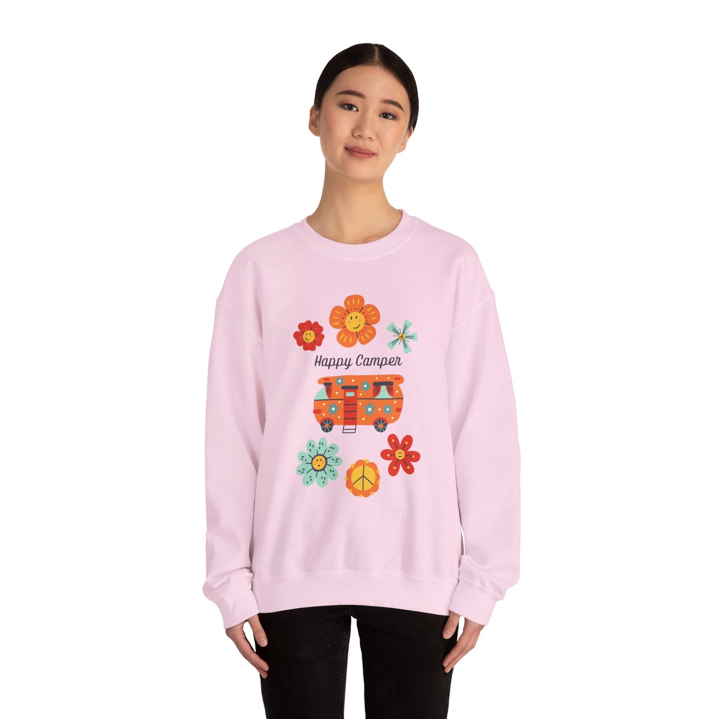 Happy Camper Crewneck Sweatshirt