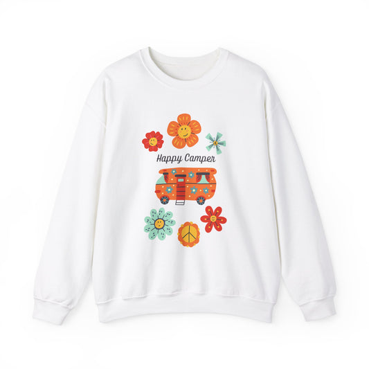 Happy Camper Crewneck Sweatshirt