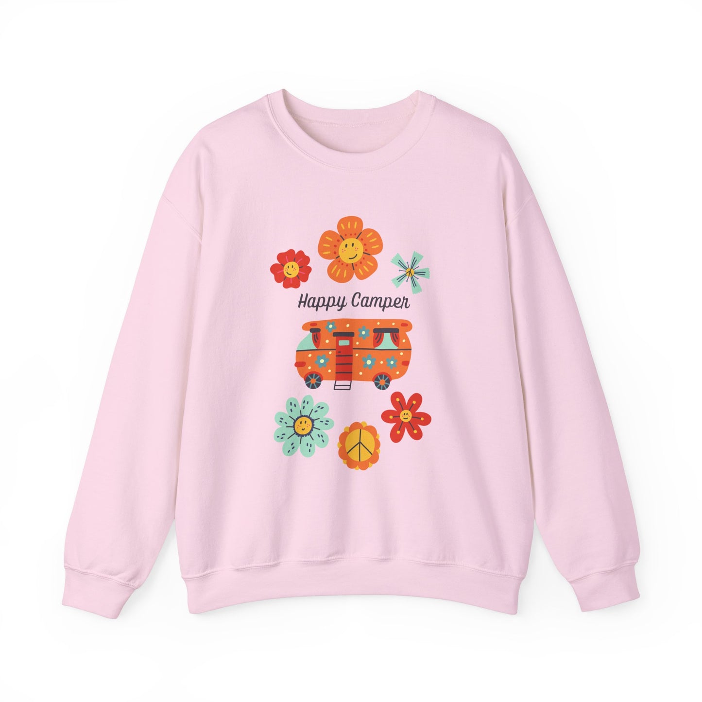 Happy Camper Crewneck Sweatshirt