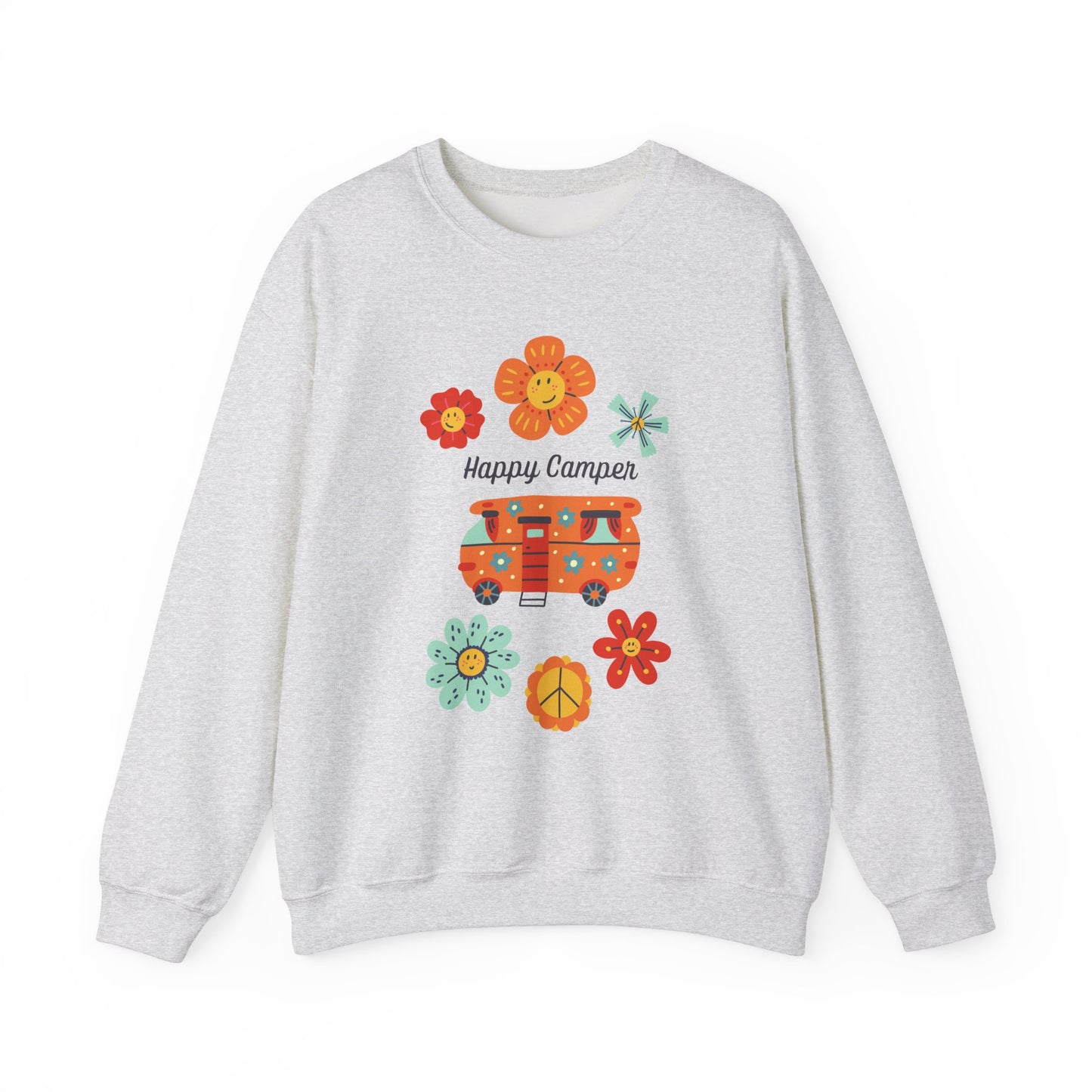 Happy Camper Crewneck Sweatshirt